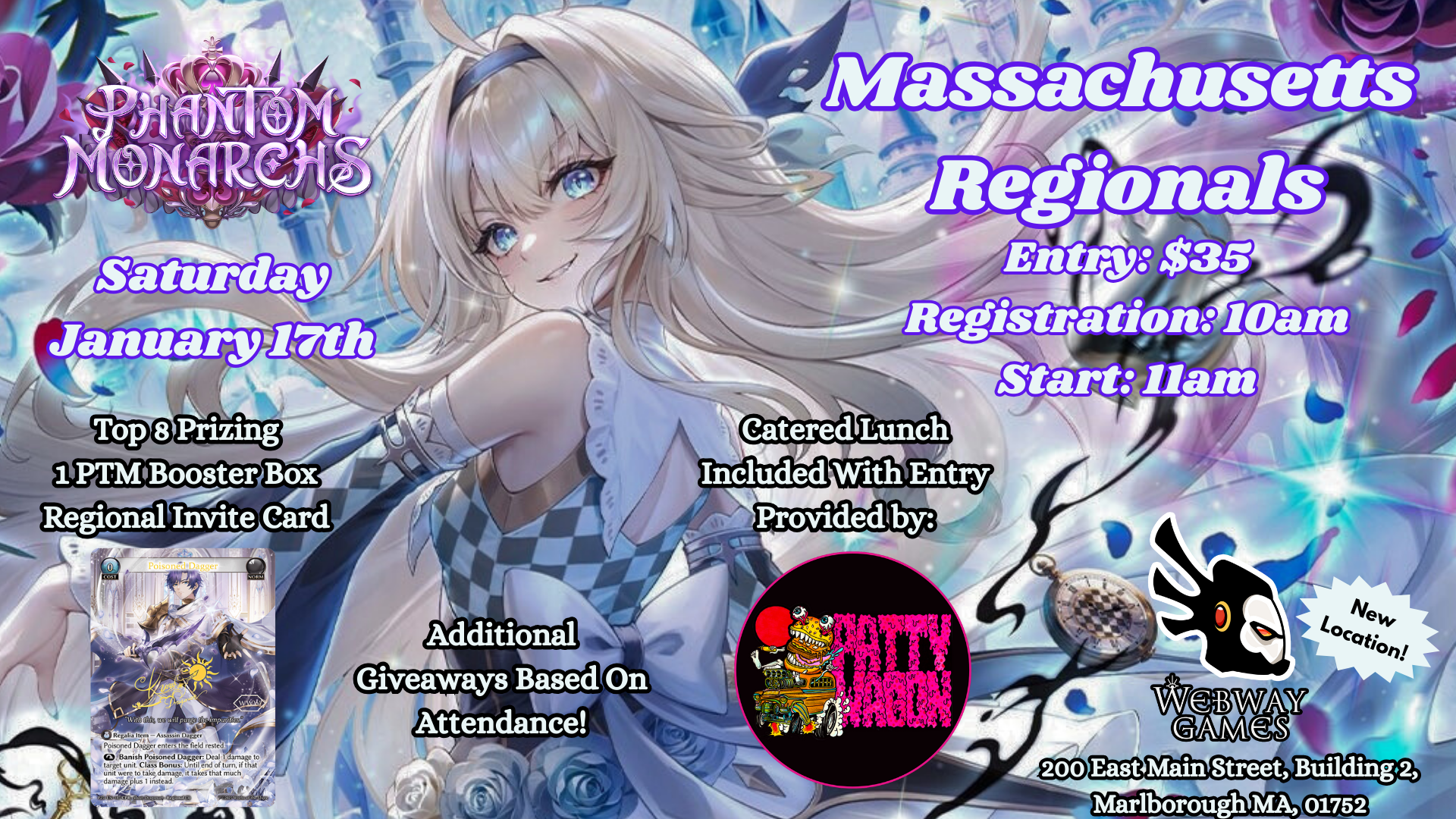 Massachusetts PTM Regionals Ticket | Webway Games