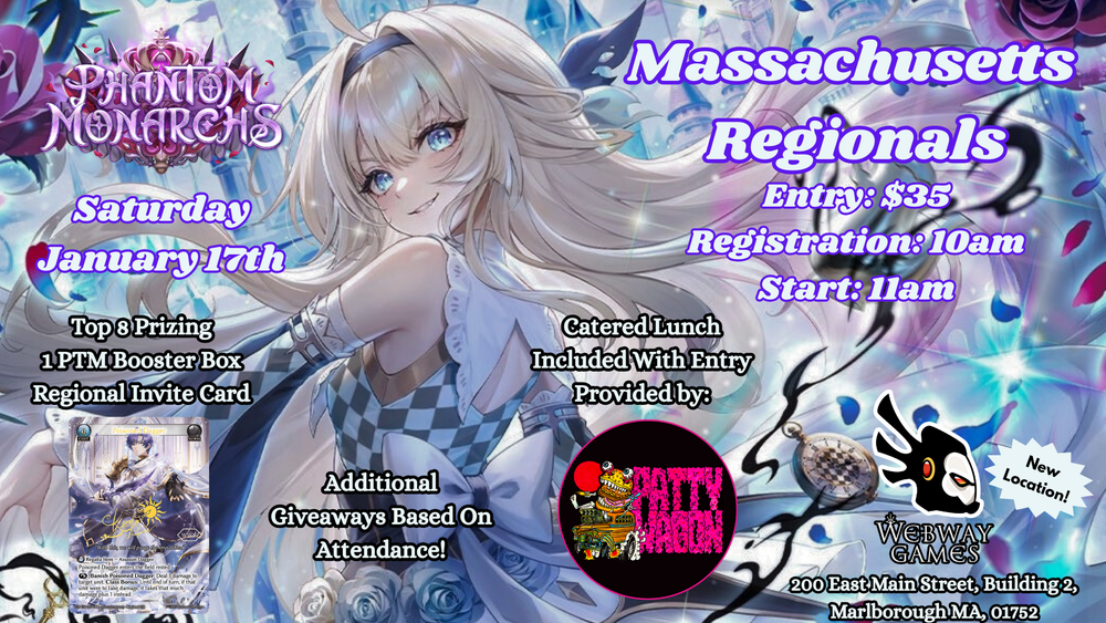 Massachusetts PTM Regionals Ticket