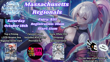 DTR Massachusetts Regionals Ticket