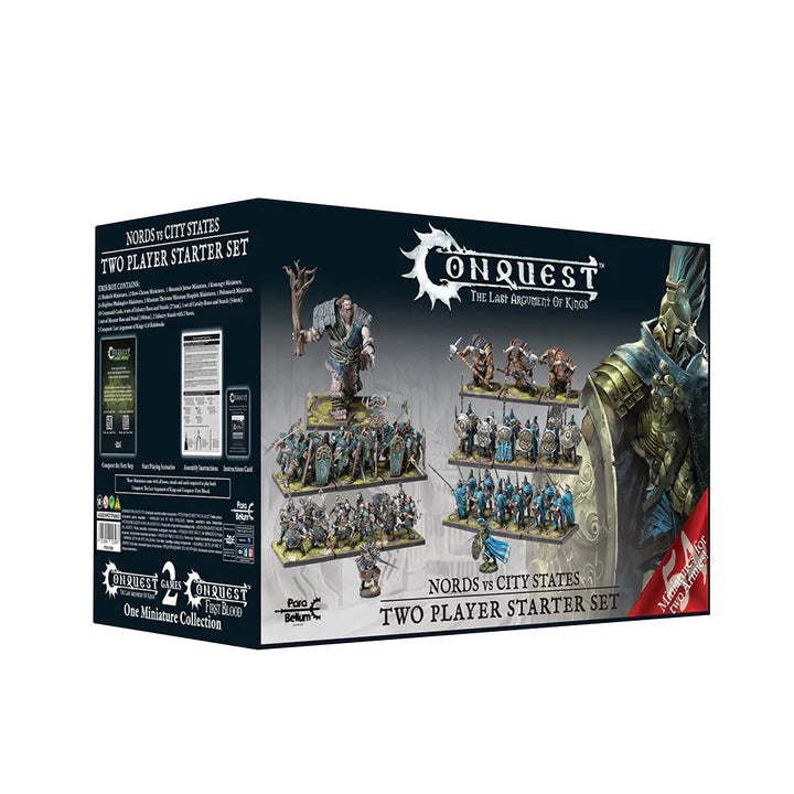 Conquest Nord Vs City States 2 Player Starter Set | Webway Games