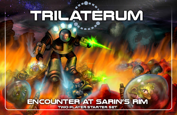 ENCOUNTER AT SARIN’S RIM – TRILATERUM REVISED STARTER SET | Webway Games
