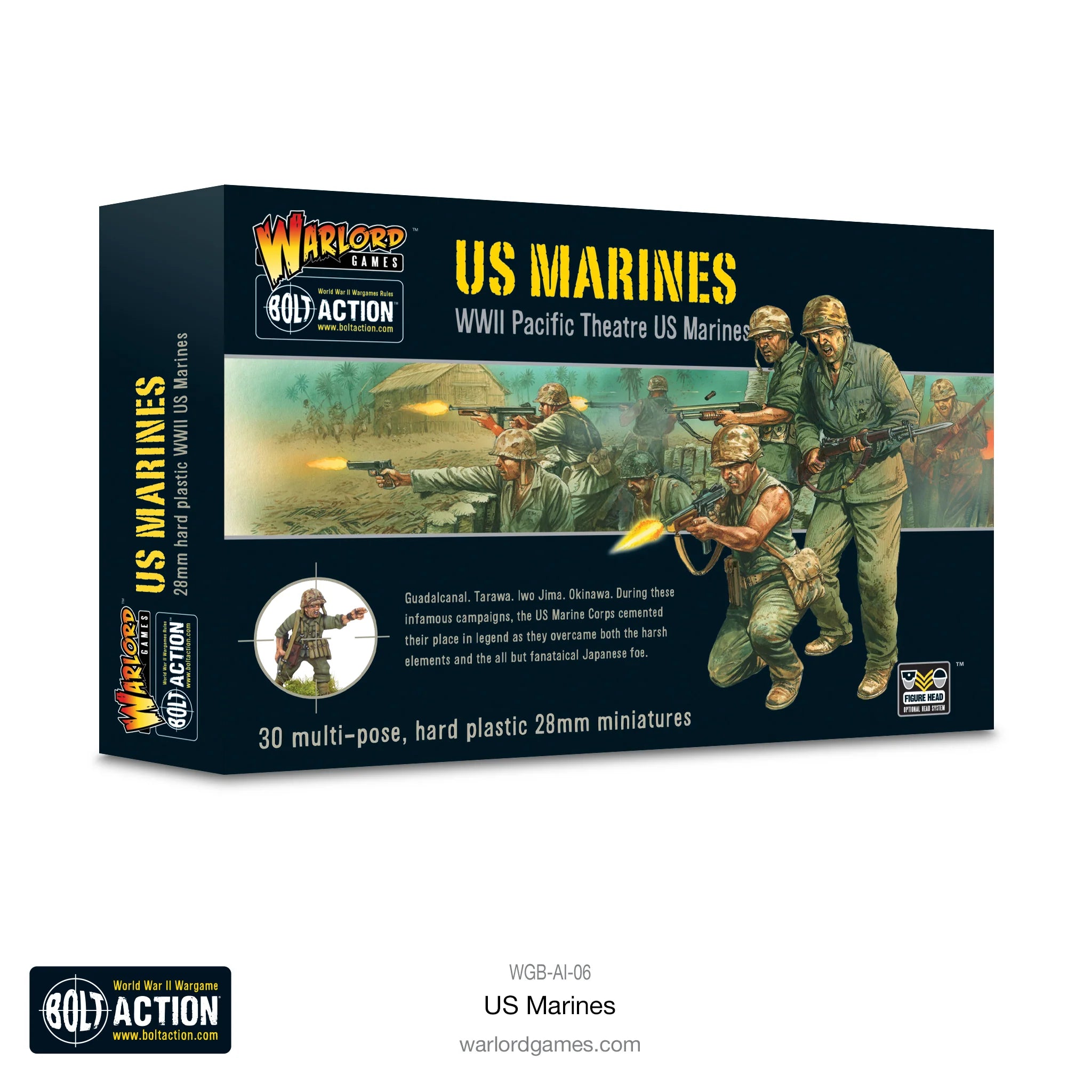 US Marines plastic box set | Webway Games