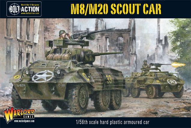M8/M20 Greyhound Scout Car (Plastic Box) | Webway Games