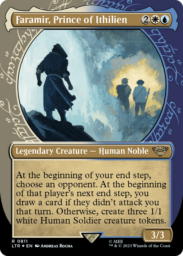 Faramir, Prince of Ithilien (Showcase) (Surge Foil) [The Lord of the Rings: Tales of Middle-Earth] | Webway Games