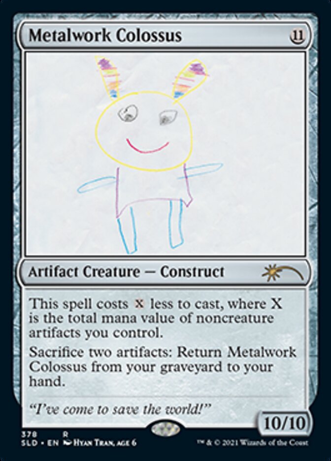 Metalwork Colossus (378) [Secret Lair Drop Series] | Webway Games