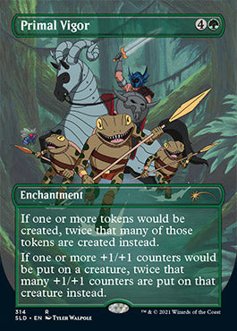 Primal Vigor (Borderless) [Secret Lair Drop Series] | Webway Games