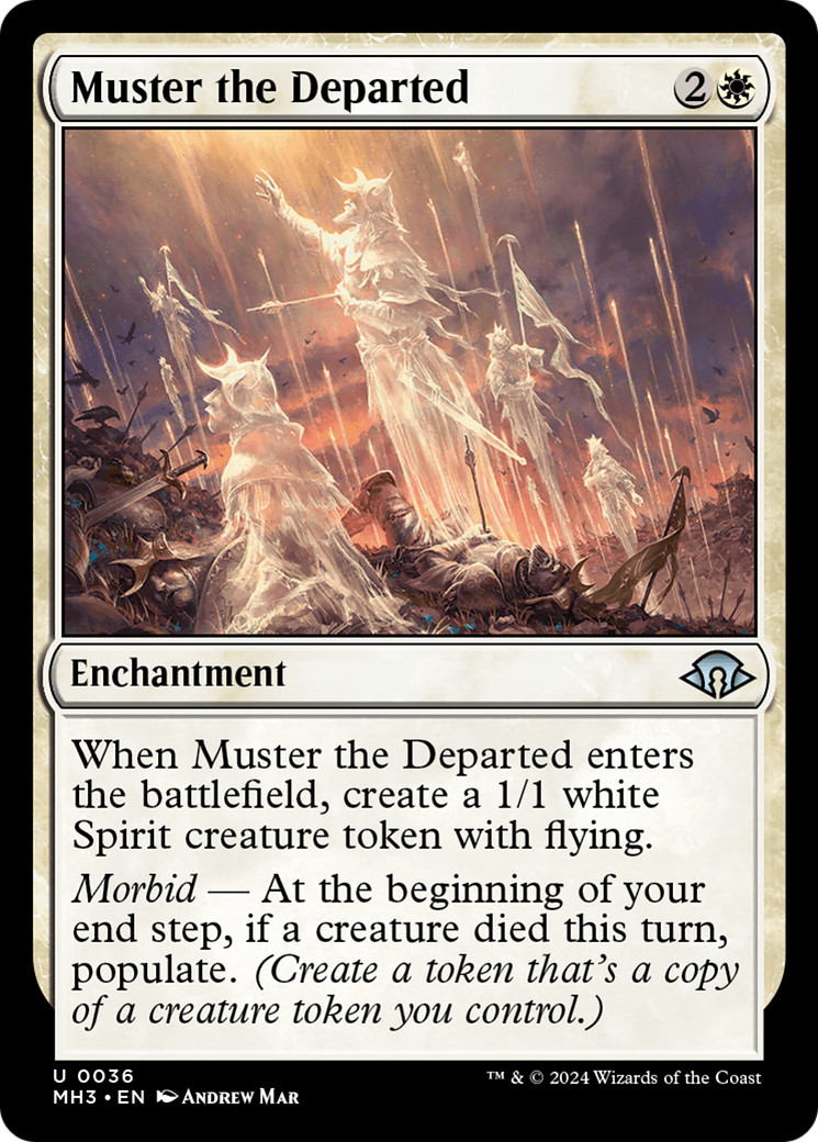 Muster the Departed [Modern Horizons 3] | Webway Games