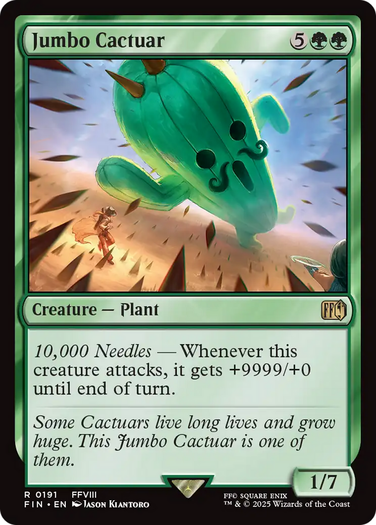 Jumbo Cactuar [FINAL FANTASY] | Webway Games