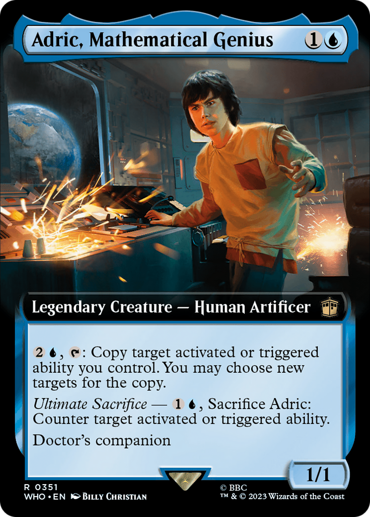 Adric, Mathematical Genius (Extended Art) [Doctor Who] | Webway Games