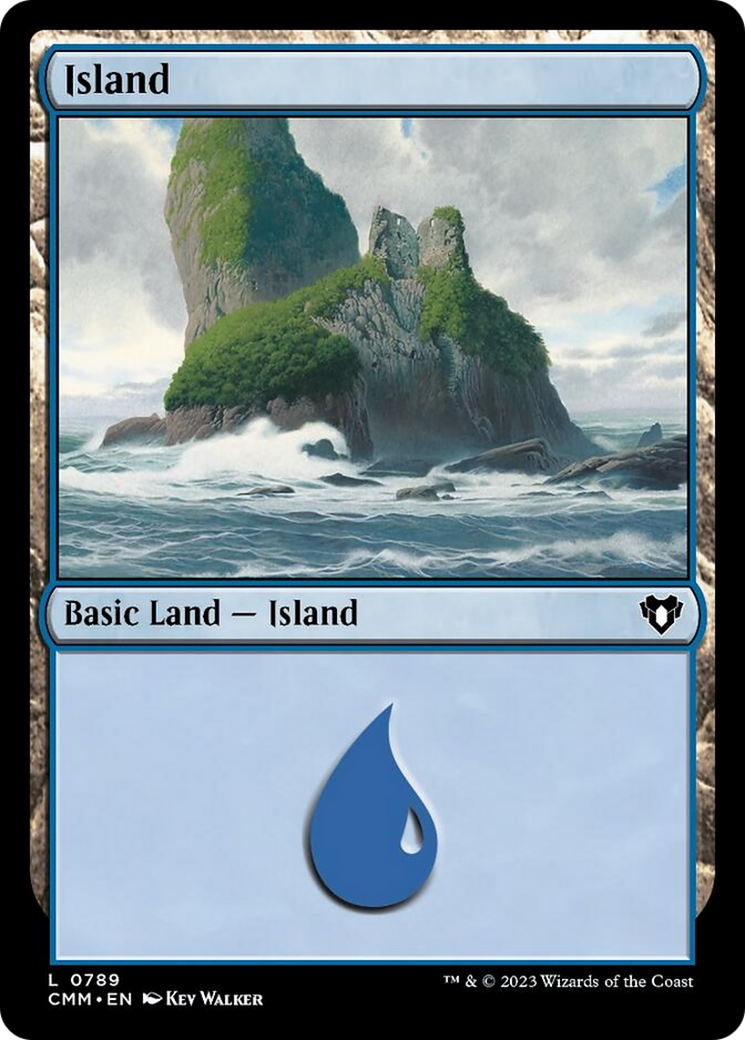 Island (789) [Commander Masters] | Webway Games