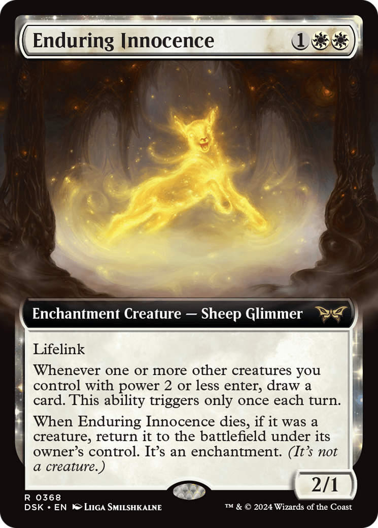 Enduring Innocence (Extended Art) [Duskmourn: House of Horror] | Webway Games