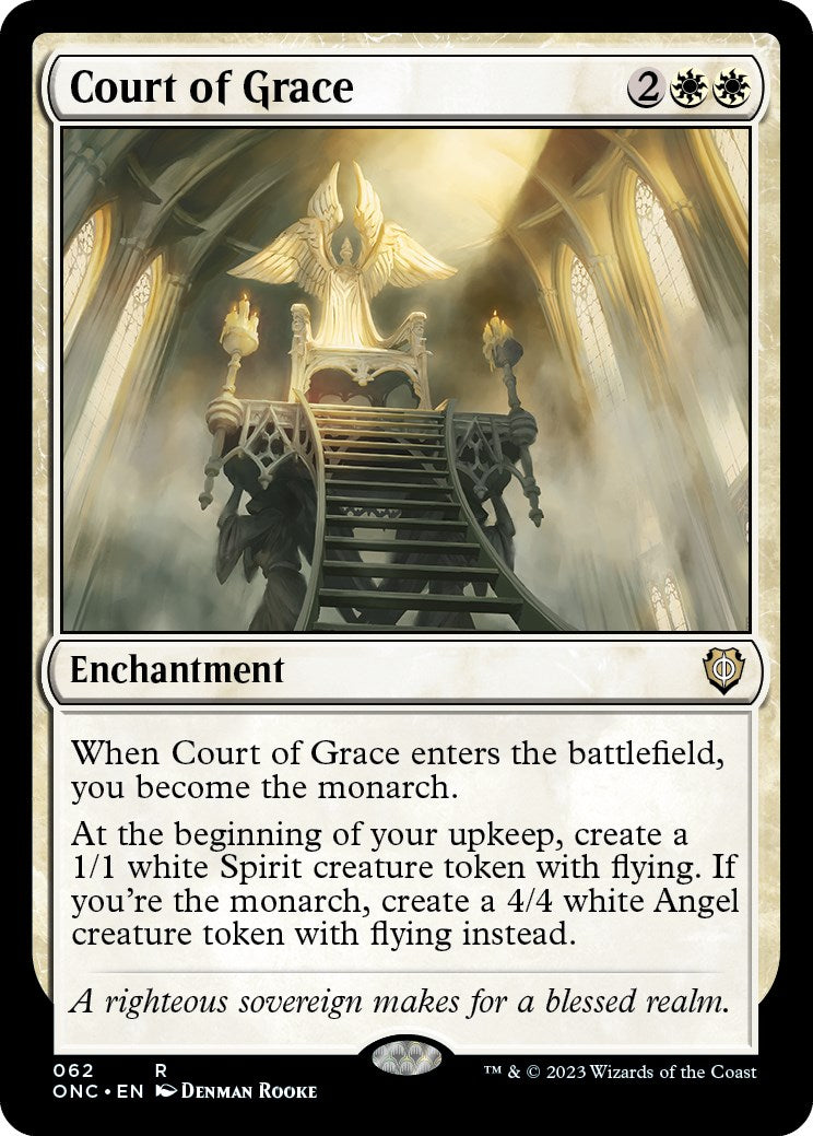 Court of Grace [Phyrexia: All Will Be One Commander] | Webway Games