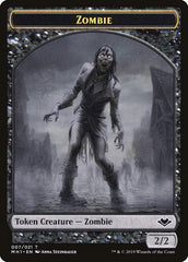 Zombie (007) // Myr (019) Double-Sided Token [Modern Horizons Tokens] | Webway Games