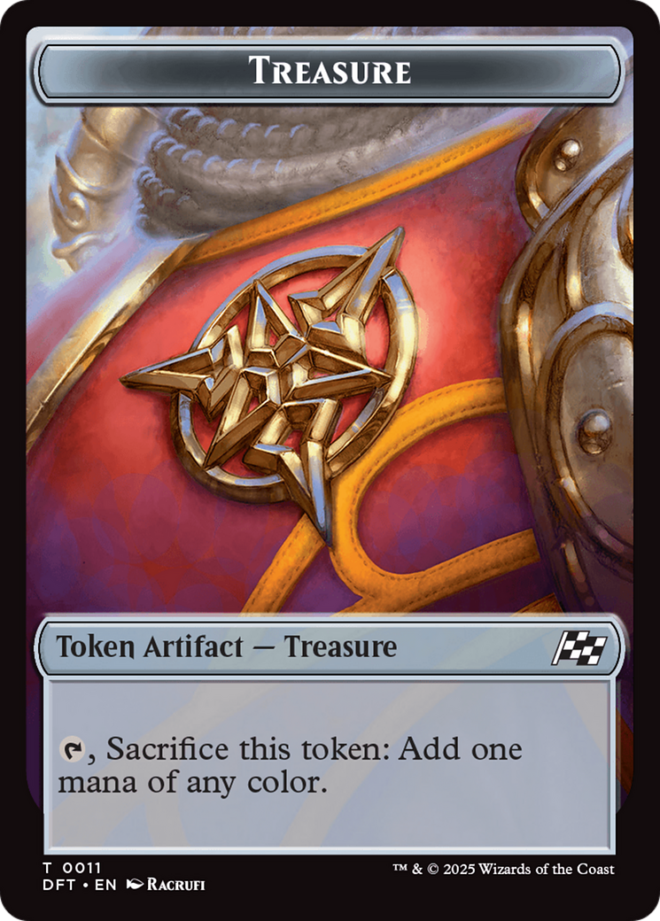 Thopter (0009) // Treasure Double-Sided Token [Aetherdrift Tokens] | Webway Games