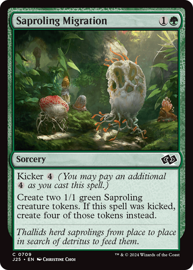 Saproling Migration [Foundations Jumpstart] | Webway Games