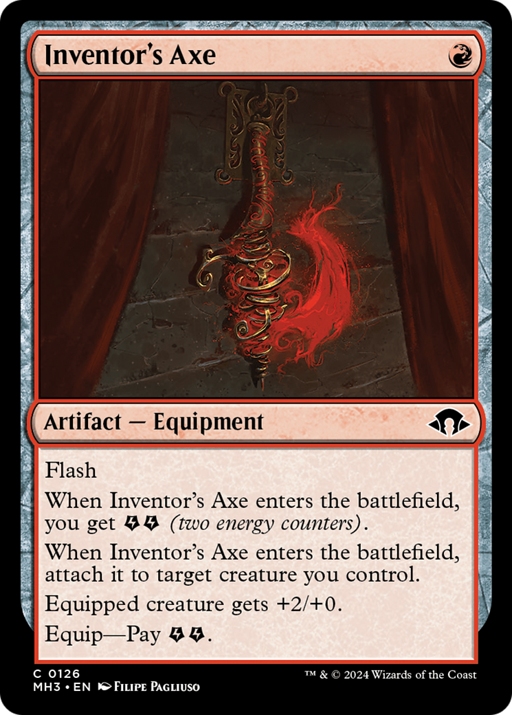 Inventor's Axe [Modern Horizons 3] | Webway Games