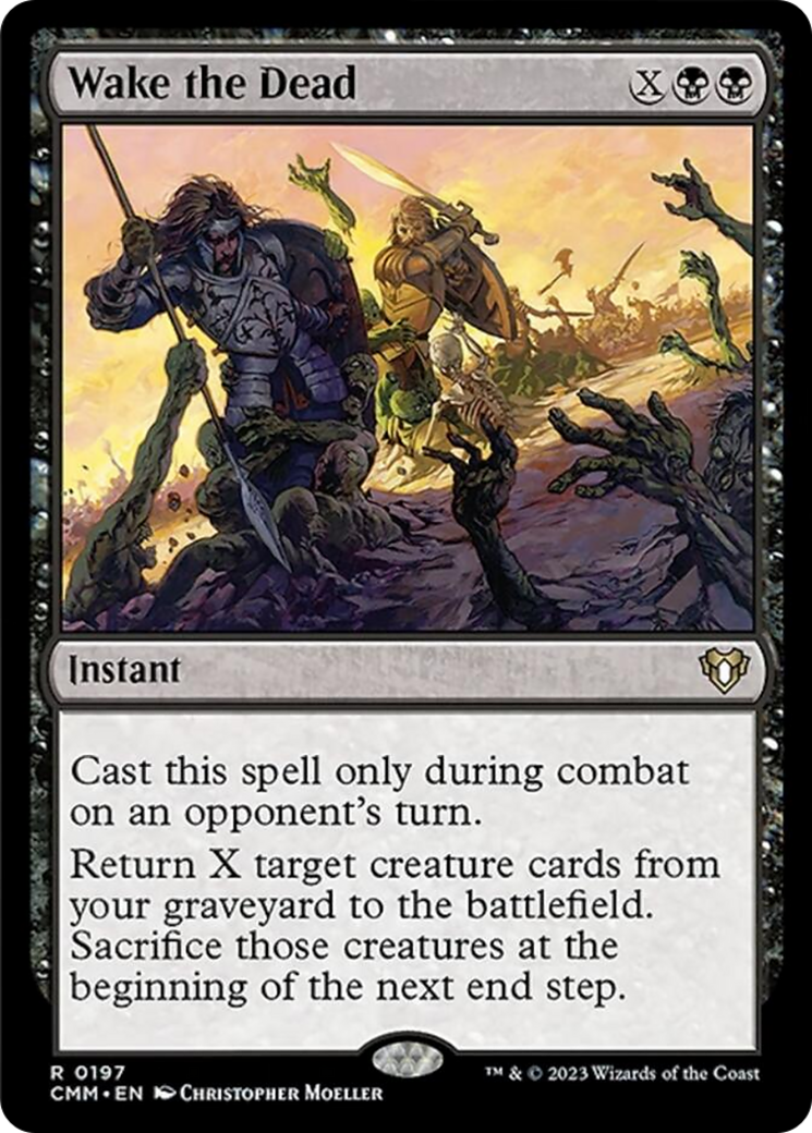 Wake the Dead [Commander Masters] | Webway Games