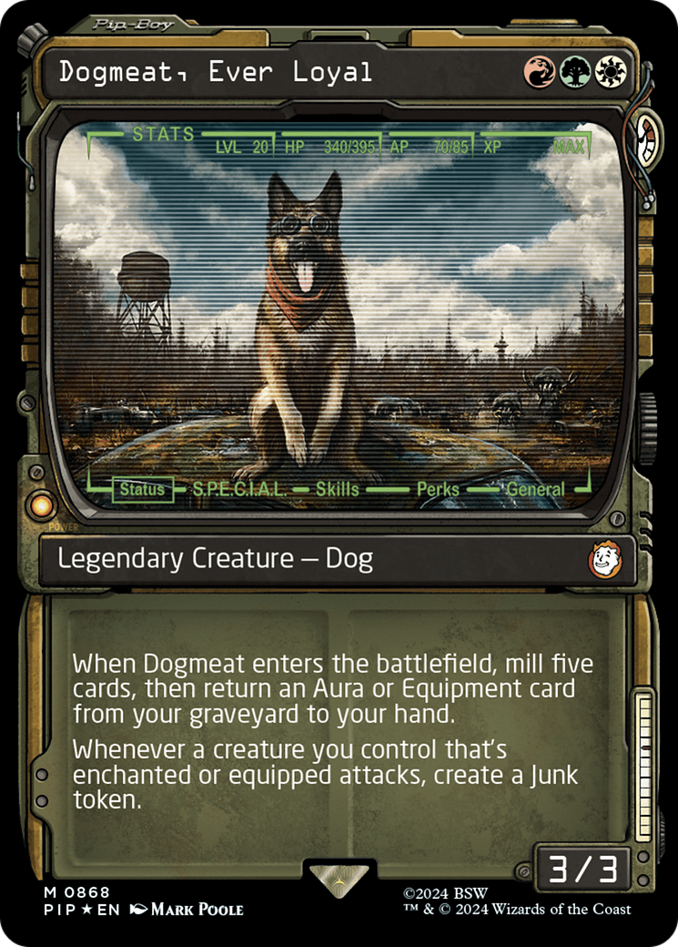 Dogmeat, Ever Loyal (Showcase) (Surge Foil) [Fallout] | Webway Games