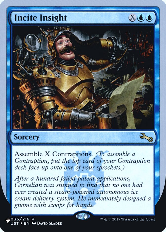 Incite Insight (Unfinity Foil Edition) [The List] | Webway Games
