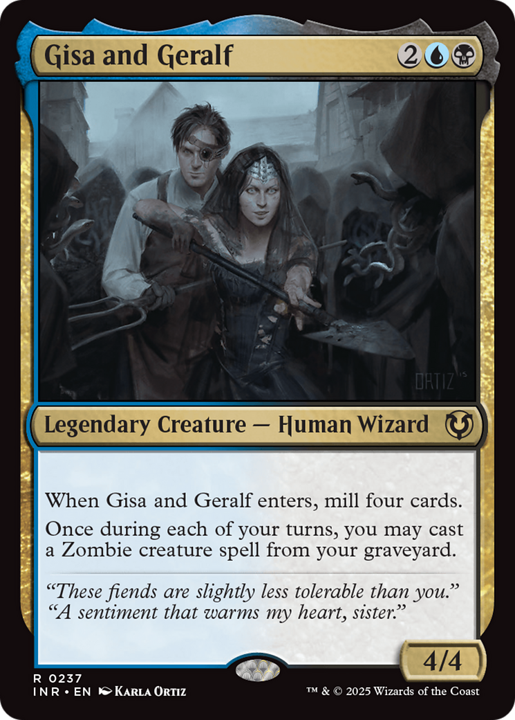Gisa and Geralf [Innistrad Remastered] | Webway Games