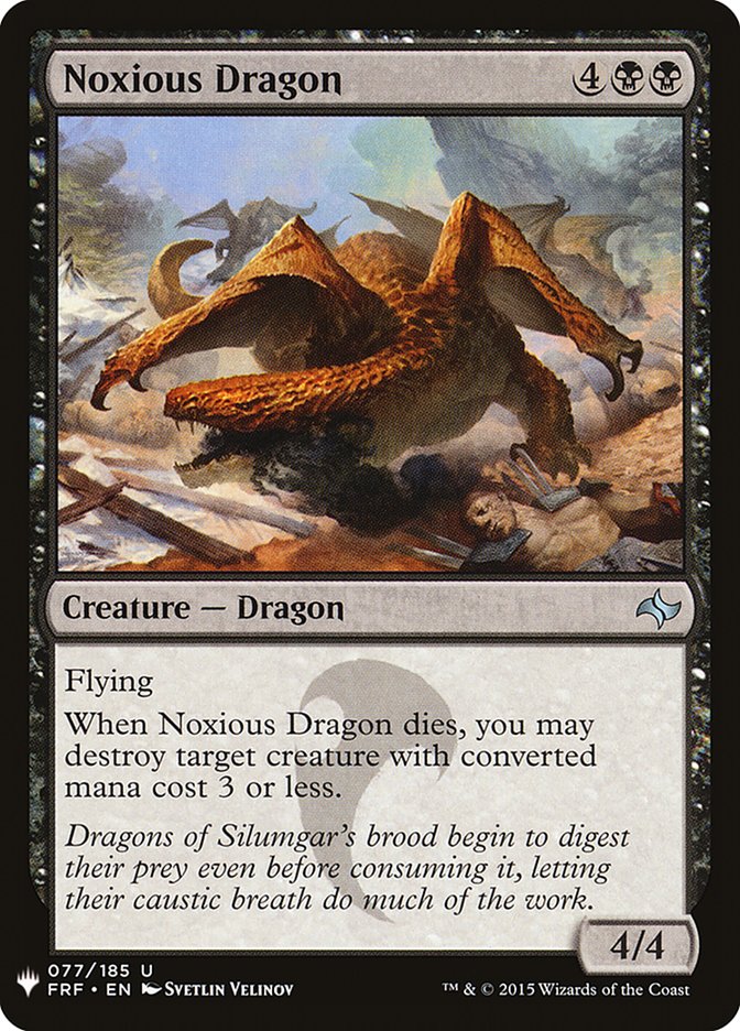 Noxious Dragon [Mystery Booster] | Webway Games