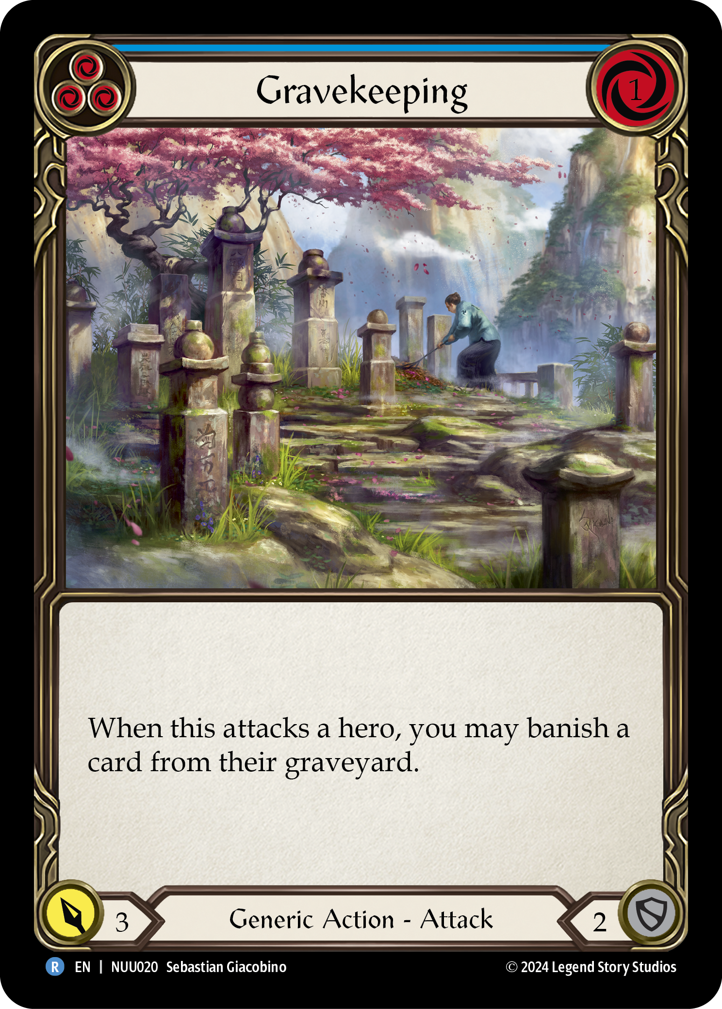 Gravekeeping [NUU020] (Part the Mistveil Nuu Blitz Deck) | Webway Games