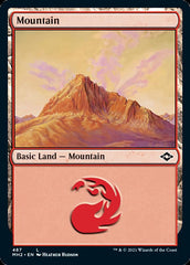 Mountain (487) [Modern Horizons 2] | Webway Games