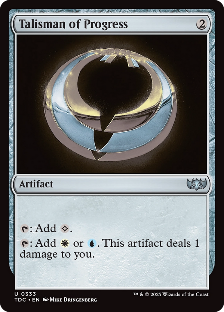 Talisman of Progress [Tarkir: Dragonstorm Commander] | Webway Games
