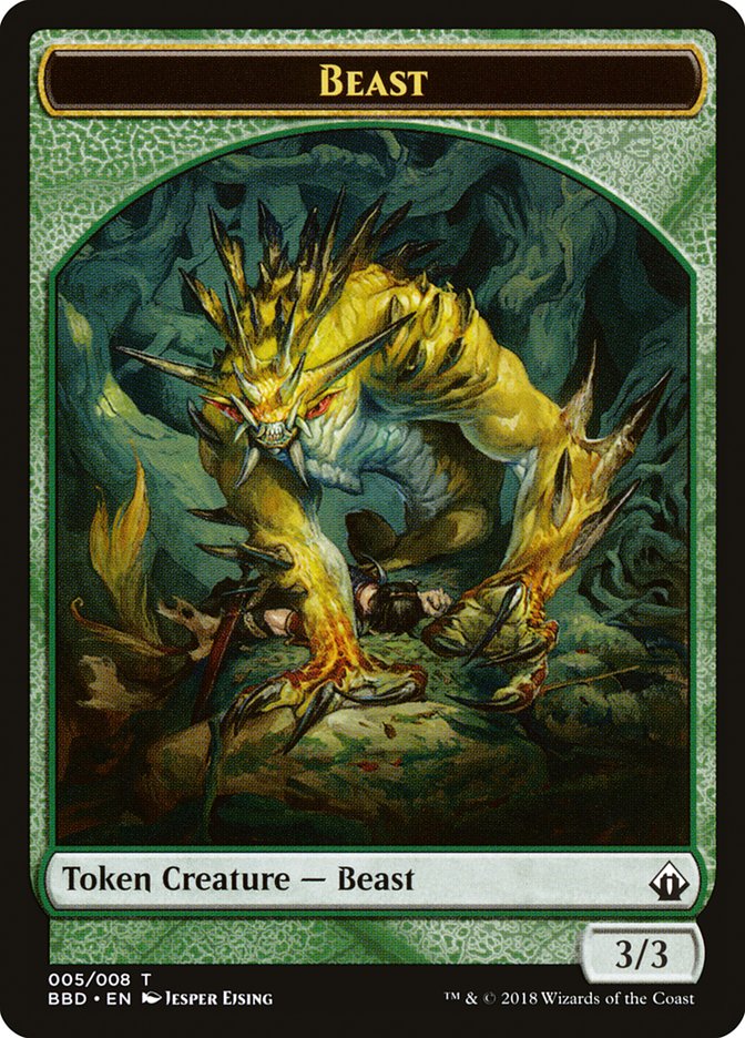Beast Token [Battlebond Tokens] | Webway Games