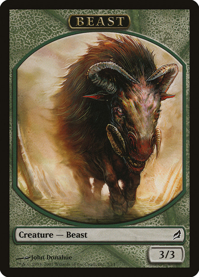 Beast Token [Lorwyn Tokens] | Webway Games