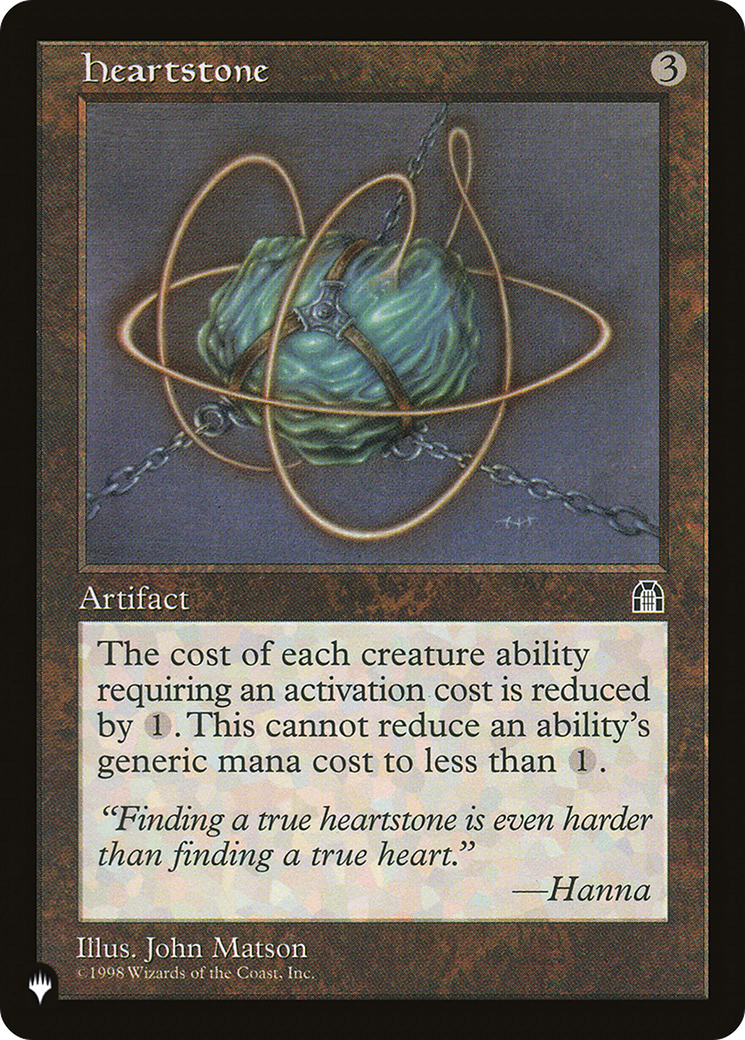 Heartstone [The List] | Webway Games