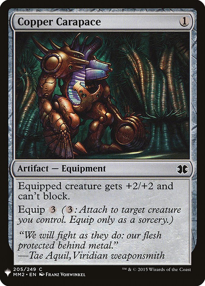 Copper Carapace [Mystery Booster] | Webway Games