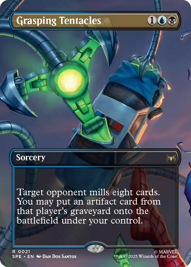 Grasping Tentacles (Borderless) [Marvel's Spider-Man: Eternal-Legal] | Webway Games
