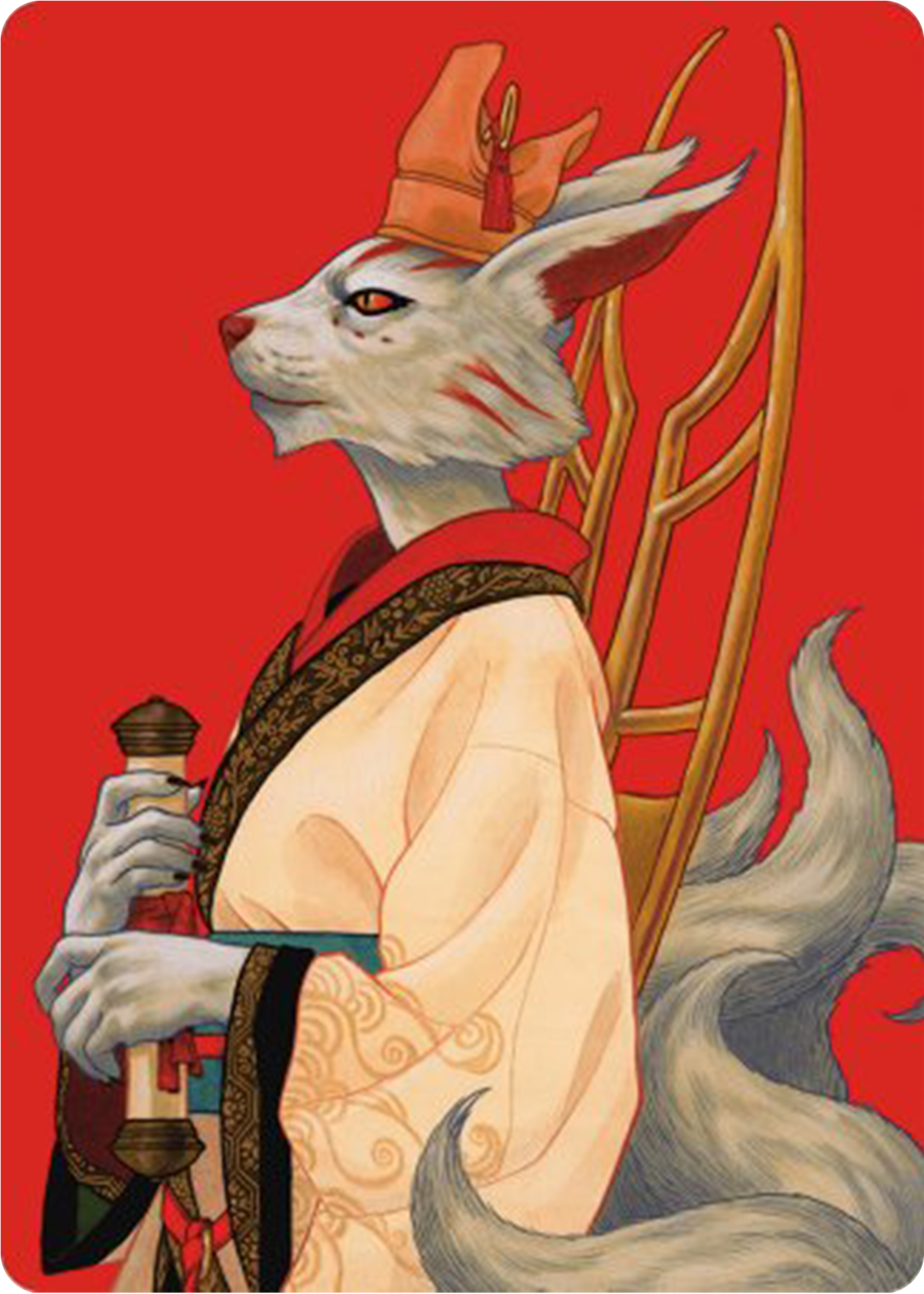 Pearl-Ear, Imperial Advisor Art Card [Modern Horizons 3 Art Series] | Webway Games