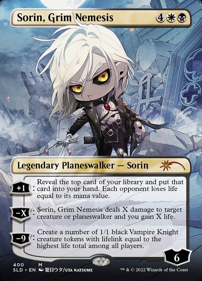 Sorin, Grim Nemesis (Borderless) [Secret Lair Drop Series] | Webway Games