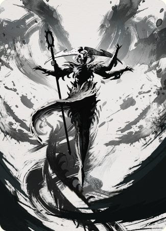 Atraxa, Grand Unifier 2 Art Card [Phyrexia: All Will Be One Art Series] | Webway Games