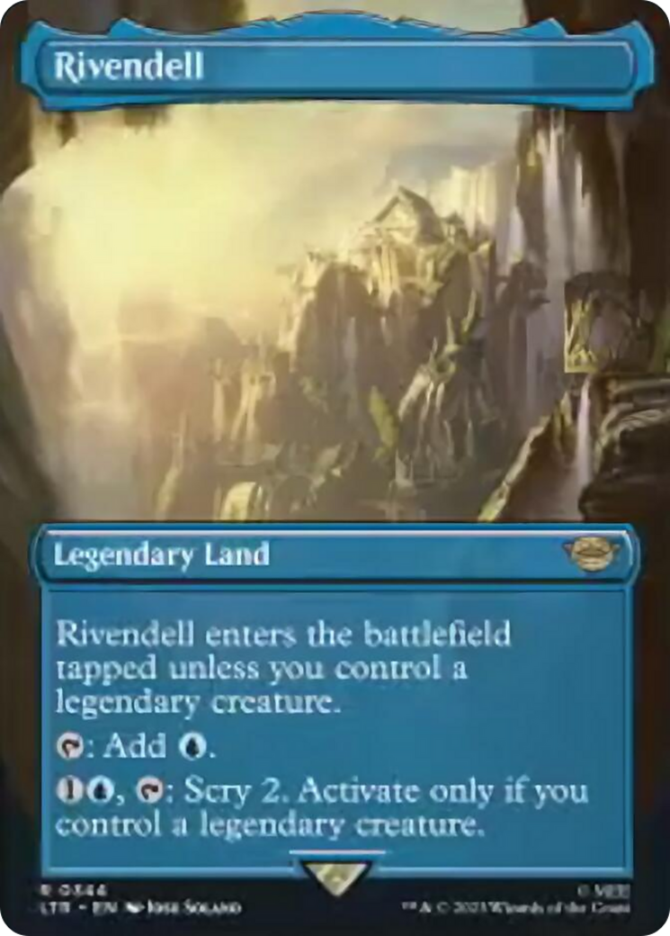 Rivendell (Borderless Alternate Art) [The Lord of the Rings: Tales of Middle-Earth] | Webway Games