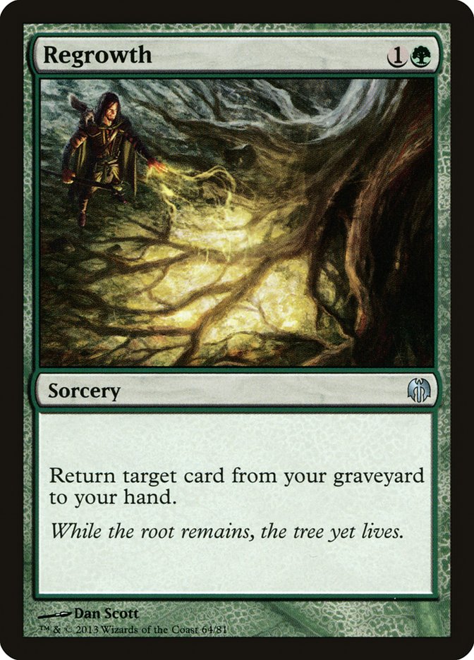 Regrowth [Duel Decks: Heroes vs. Monsters] | Webway Games