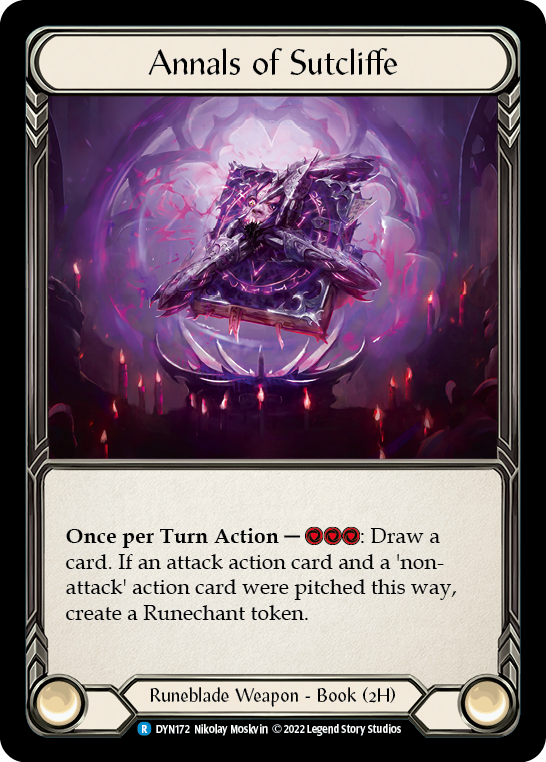 Annals of Sutcliffe [DYN172] (Dynasty)  Cold Foil | Webway Games