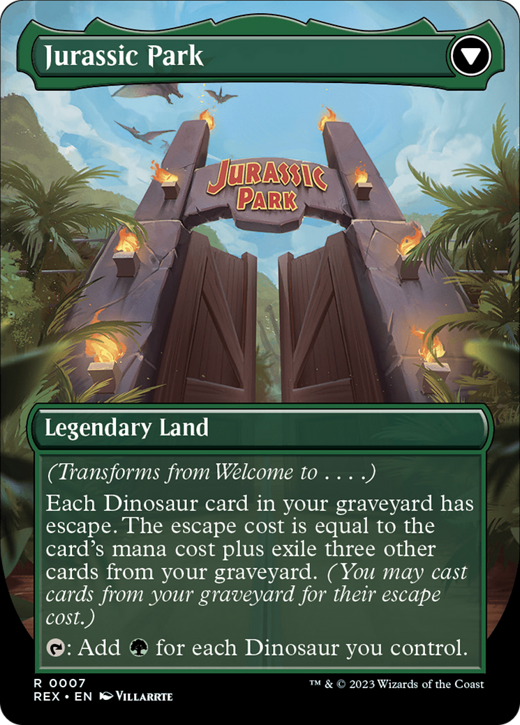 Welcome to... // Jurassic Park [Jurassic World Collection] | Webway Games
