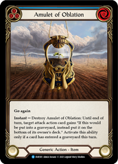 Amulet of Oblation [EVR181] (Everfest)  1st Edition Normal | Webway Games