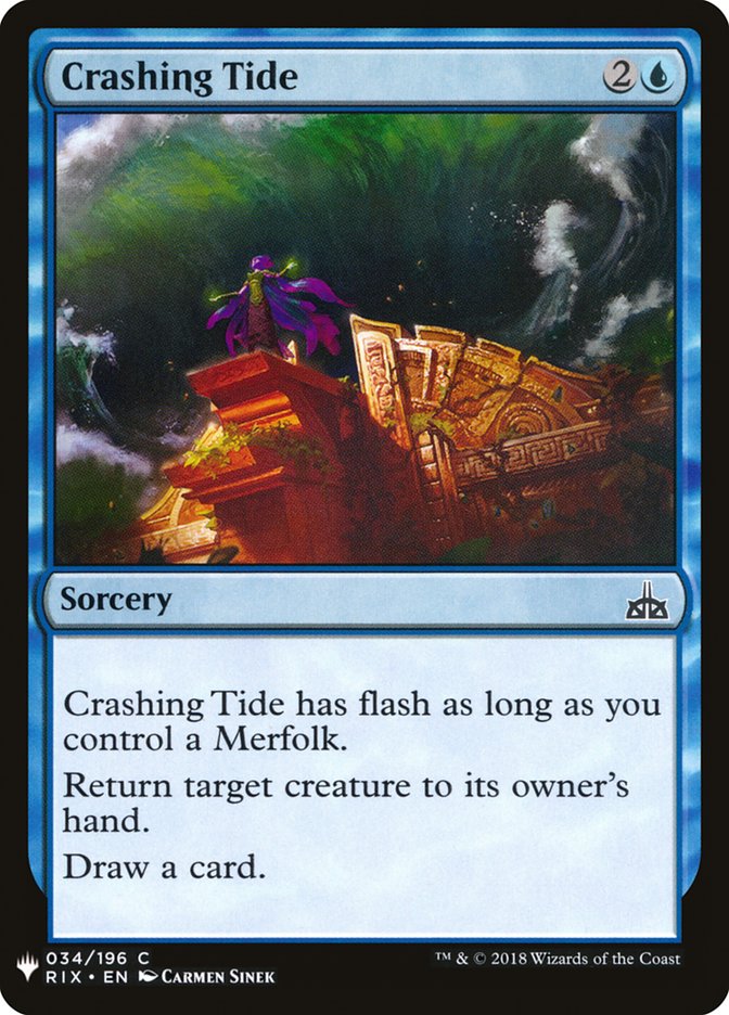 Crashing Tide [Mystery Booster] | Webway Games