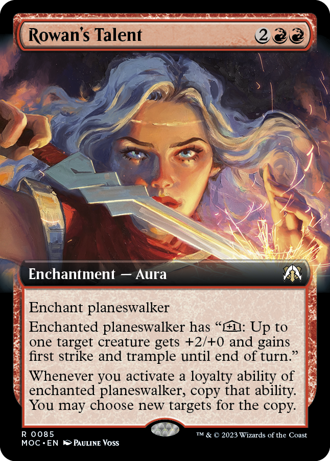 Rowan's Talent (Extended Art) [March of the Machine Commander] | Webway Games