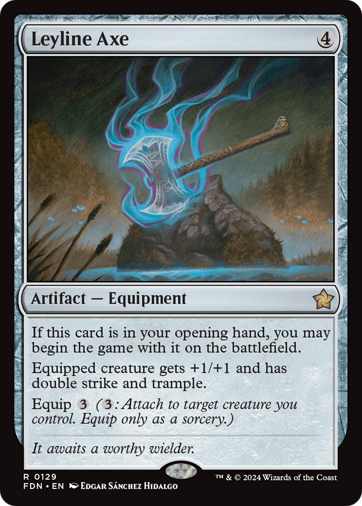 Leyline Axe [Foundations] | Webway Games