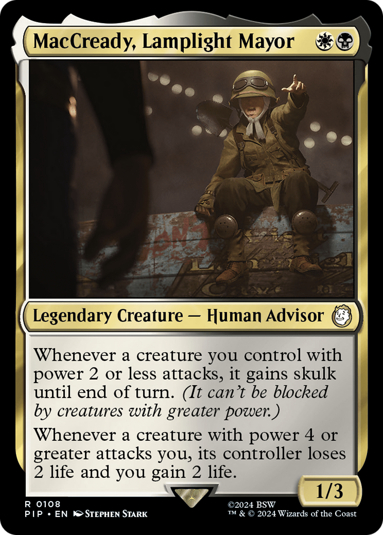 MacCready, Lamplight Mayor [Fallout] | Webway Games
