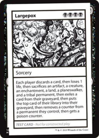 Largepox (2021 Edition) [Mystery Booster Playtest Cards] | Webway Games