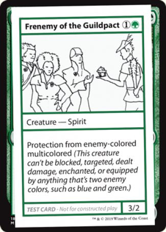 Frenemy of the Guildpact (2021 Edition) [Mystery Booster Playtest Cards] | Webway Games