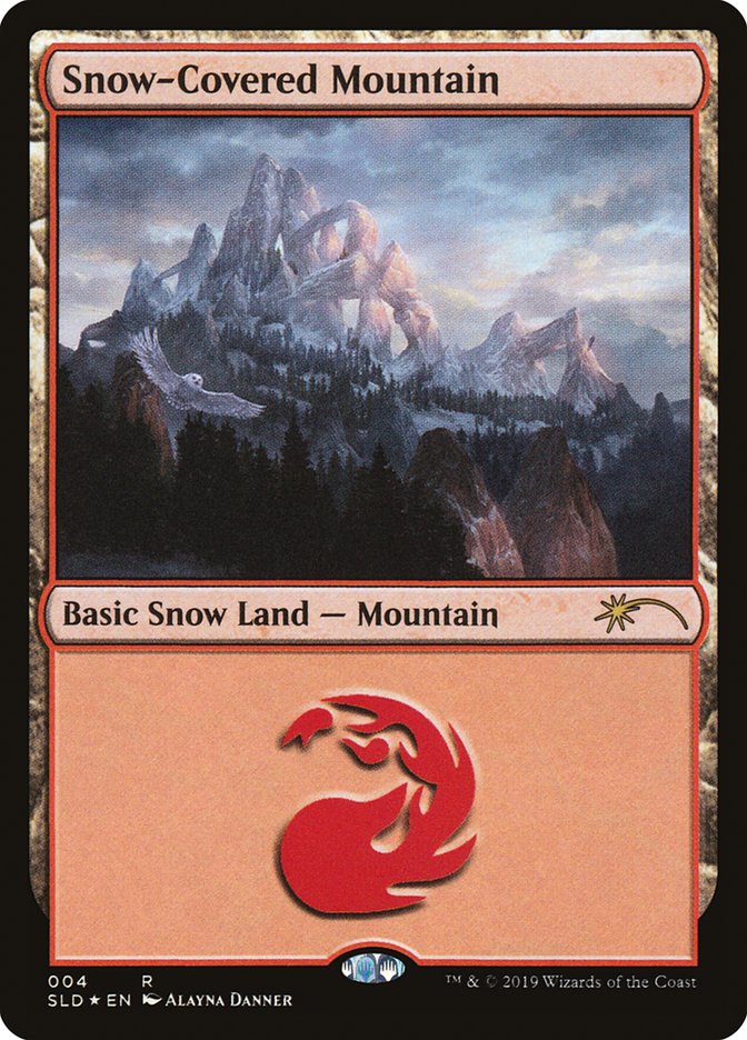 Snow-Covered Mountain (004) [Secret Lair Drop Series] | Webway Games