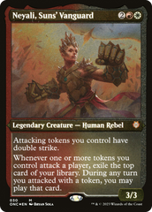 Neyali, Suns' Vanguard (Foil Etched) (Display Commander) [Phyrexia: All Will Be One Commander] | Webway Games