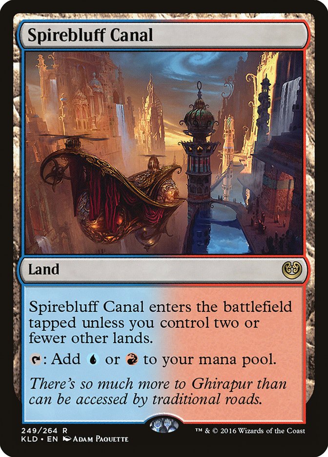 Spirebluff Canal [Kaladesh] | Webway Games